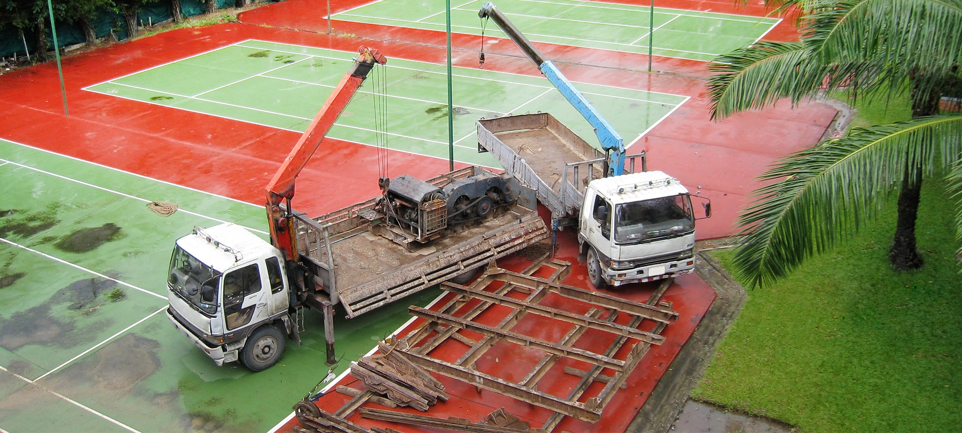 Tennis Court Construction services in Houston, TX